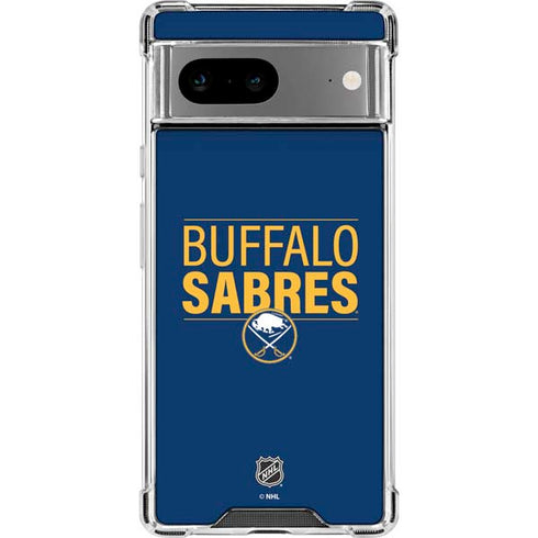 NHL Buffalo Sabres Lineup Google Pixel 8 Clear Case